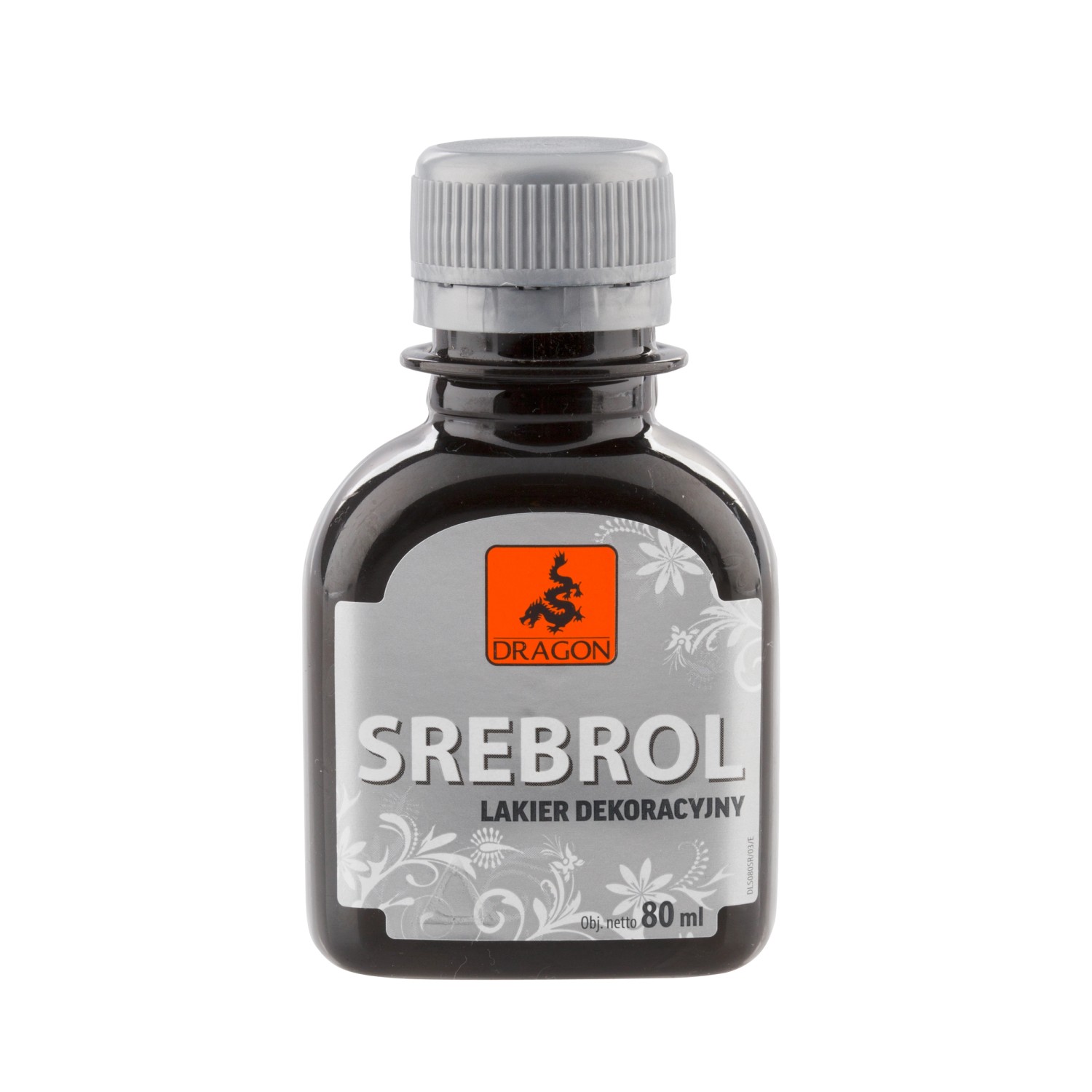 Lakier dekoracyjny Dragon Srebrol 80 ml