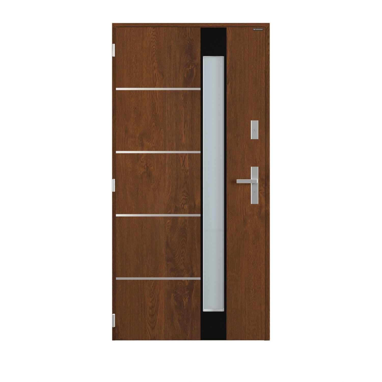 Drzwi zewnętrzne TENDO STOPS Orzech 90L