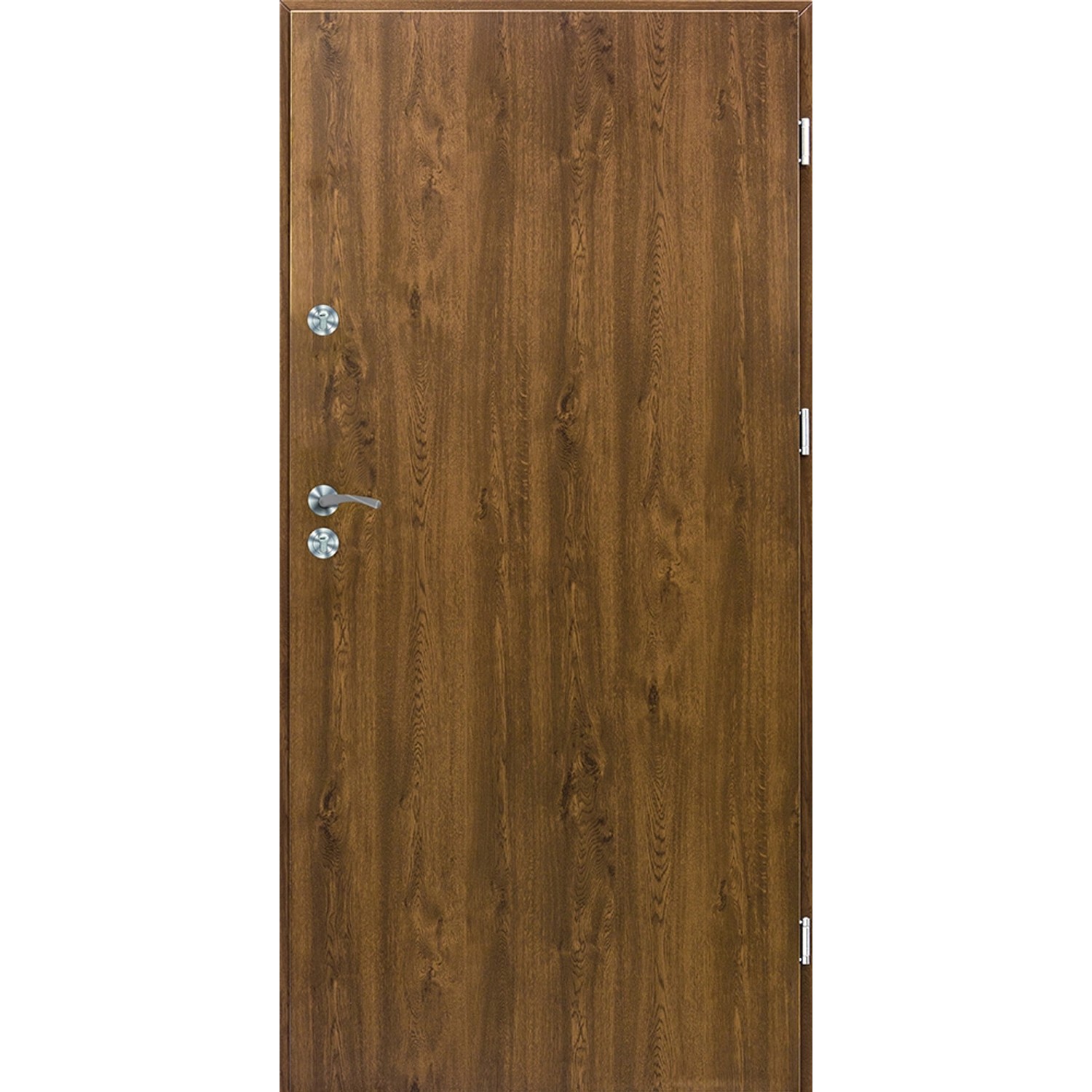 PORDO Drzwi zewnętrzne Turkus Slim orzech 90P