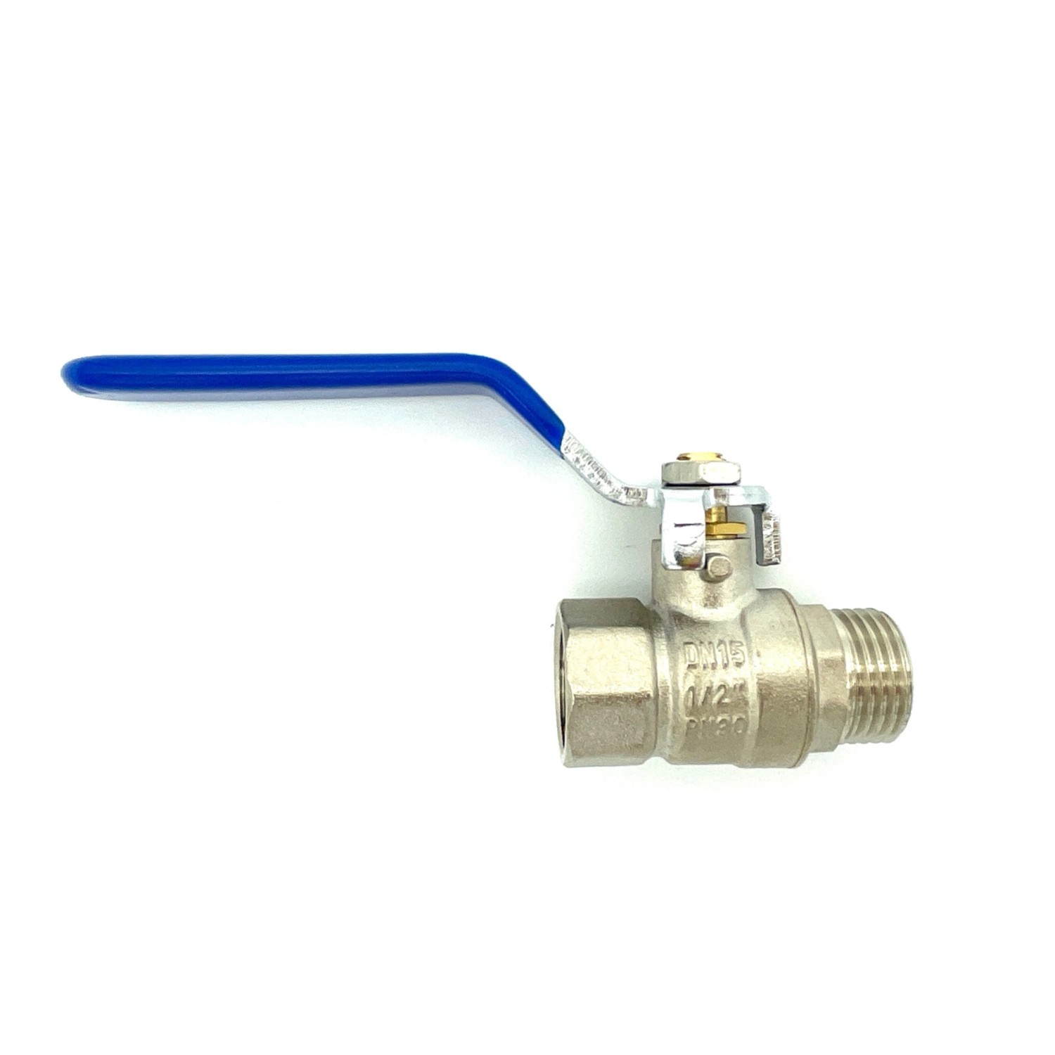 Fluvius Zawór kulowy 1/2 przelotowy rączka WZ