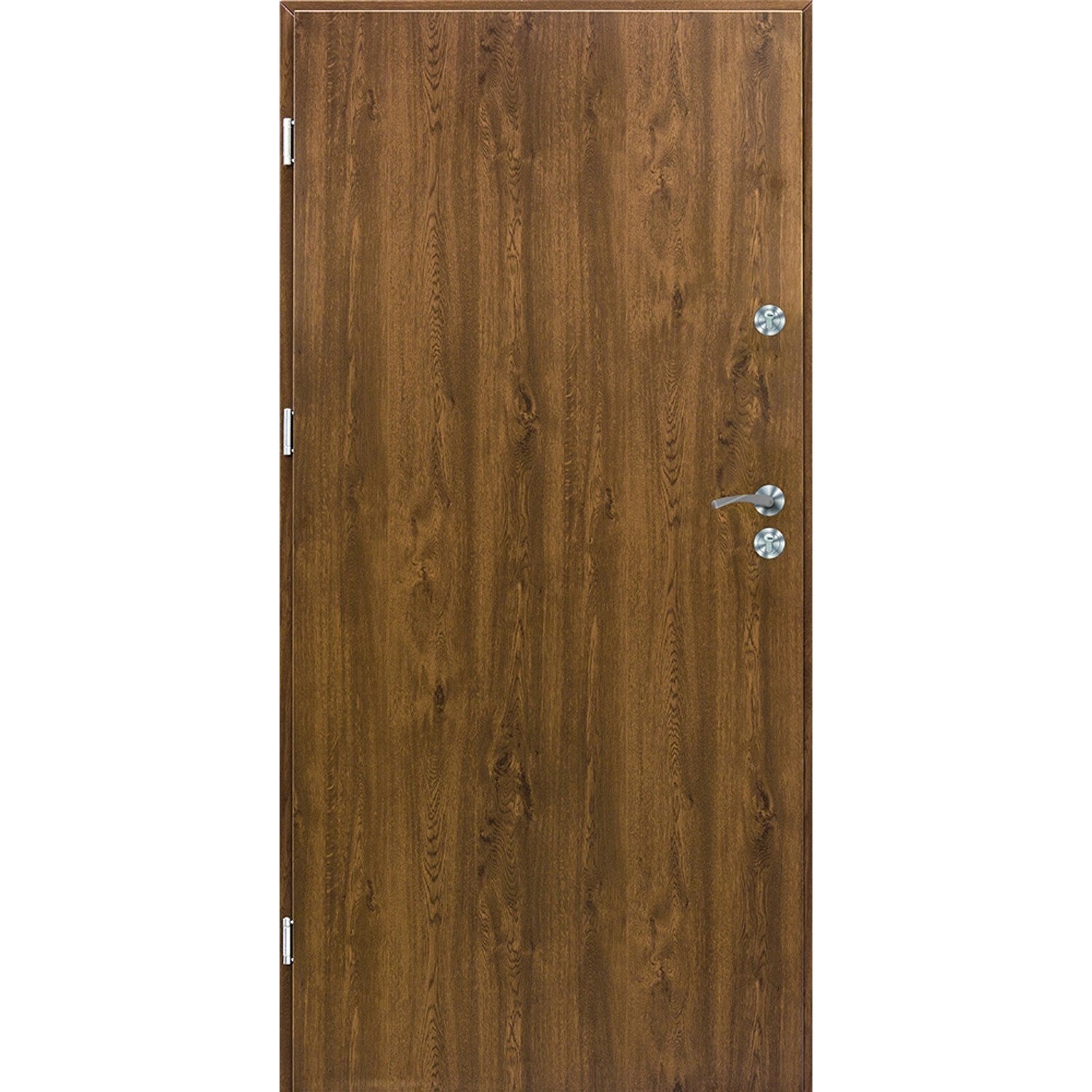 PORDO Drzwi zewnętrzne Turkus Slim orzech 90L