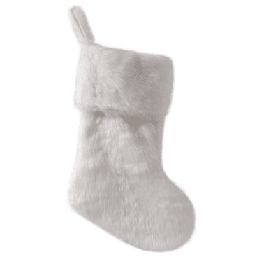 Skarpeta świąteczna futrzana BW