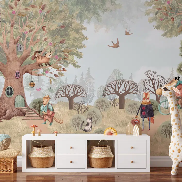 Fototapeta dla dzieci Little Forest Friends - 100