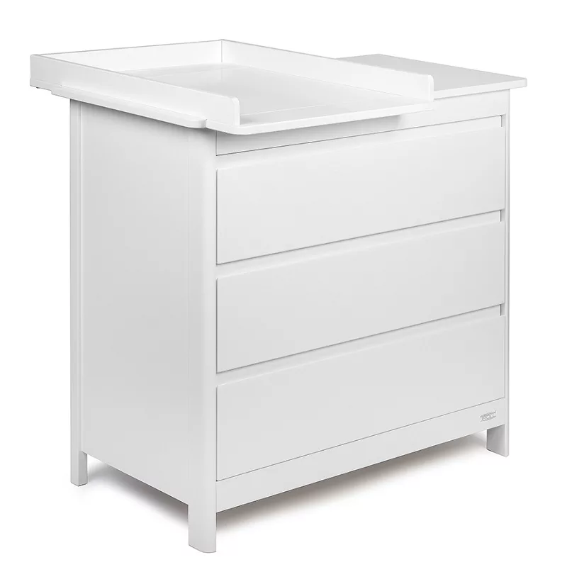 KOMODA LUKAS Z PRZEWIJAKIEM WHITE LB