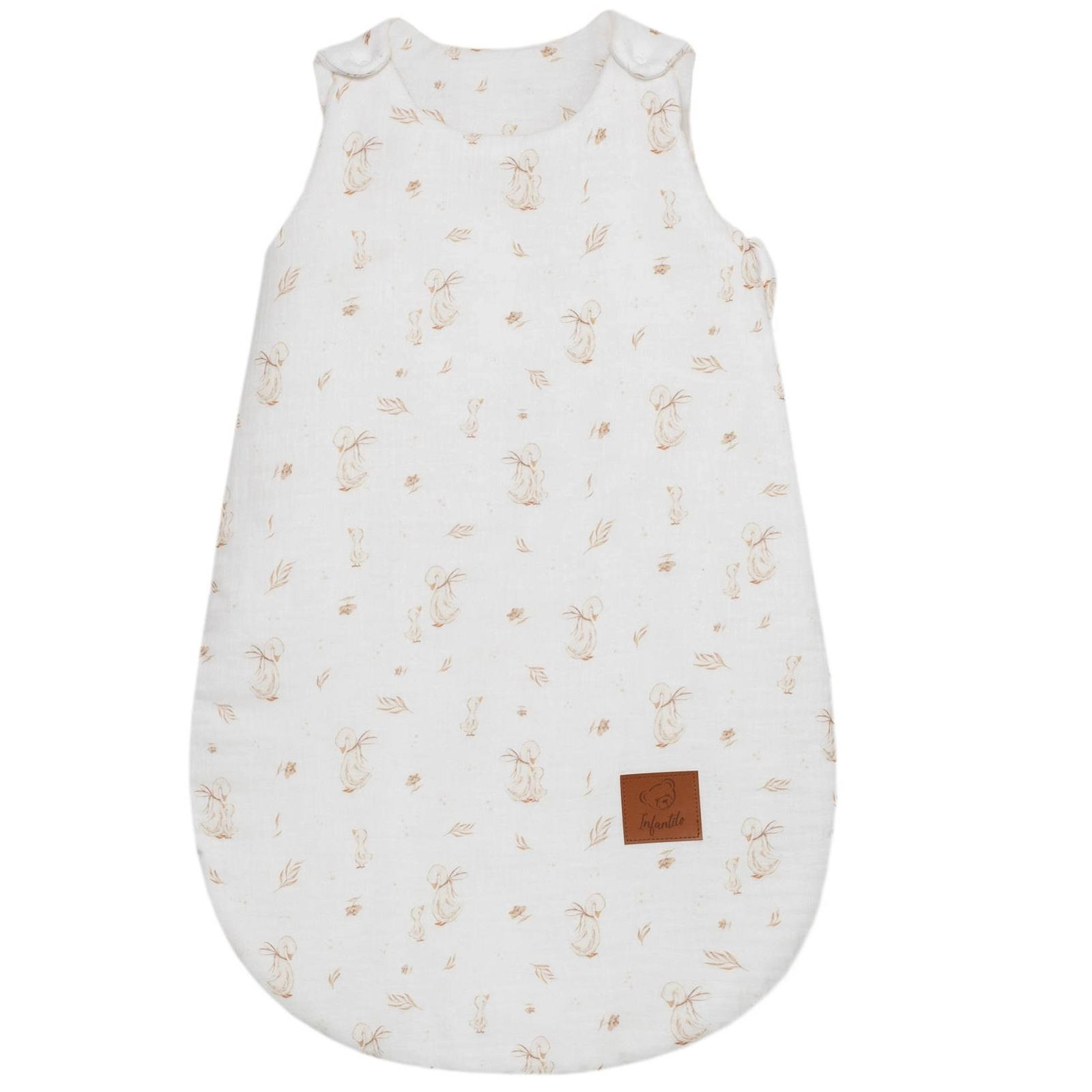 Śpiworek do spania muślinowy ocieplany Mommy Goose IF