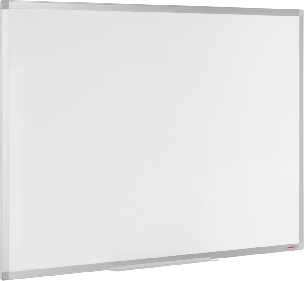 Tablica suchościeralna magnetyczna Viking , w ramie aluminiowej, 120x180cm, biały