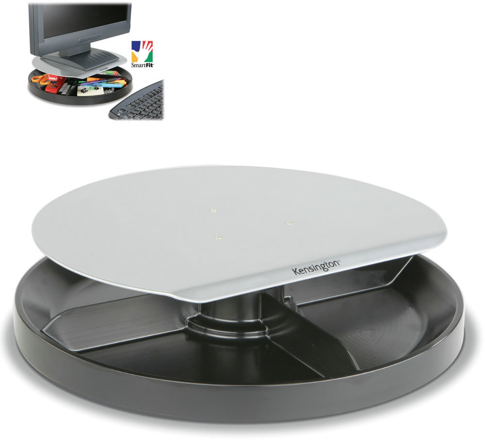 Podstawka pod monitor Kensington SmartFit Spin2, obrotowa, 337x342x87mm, czarno-szary