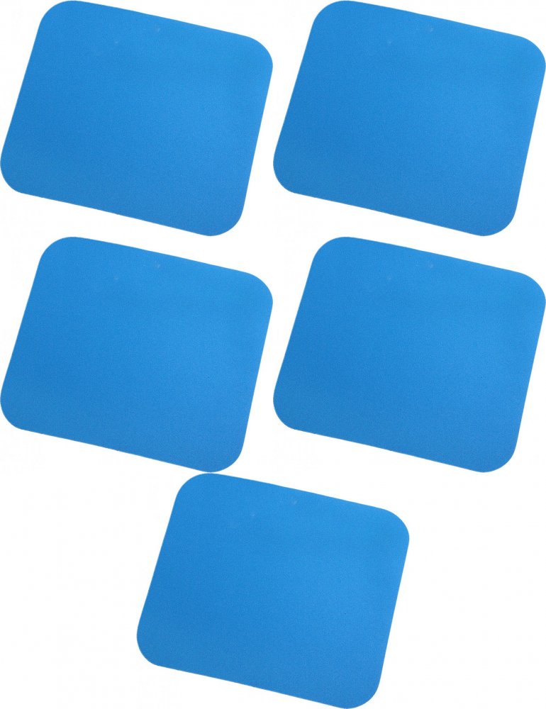 5x Podkładka piankowa pod mysz LogiLink, 250x220x3mm, niebieski