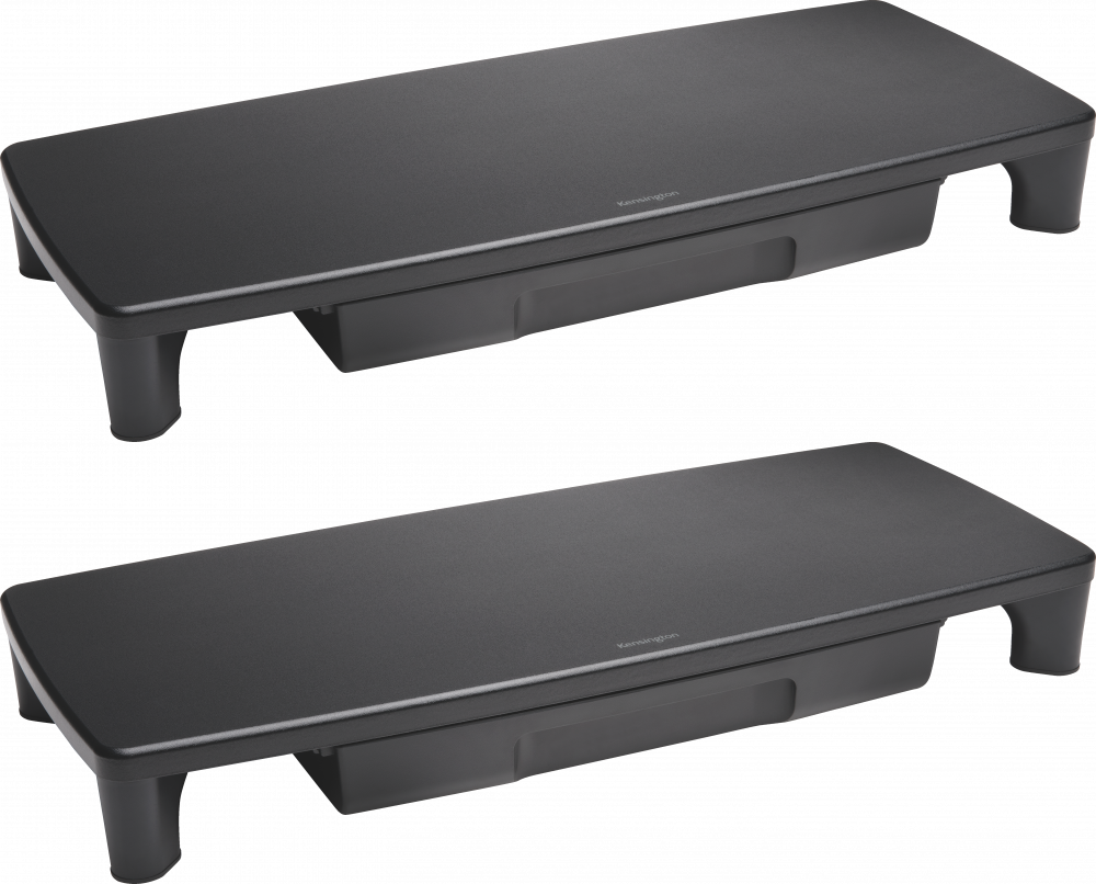 2x Podstawka pod monitor Kensington SmartFit, z szufladą, czarny