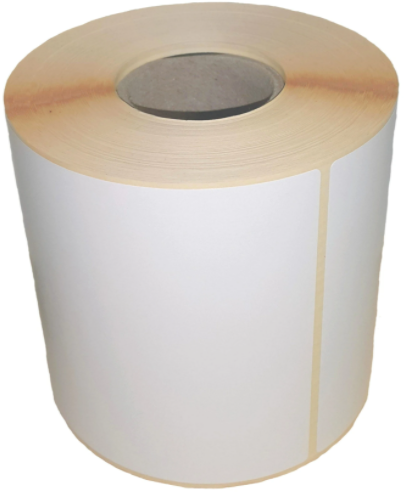 Etykiety termiczne Zebra, 100x150mm, 125 etykiet, 1 rolka, biały