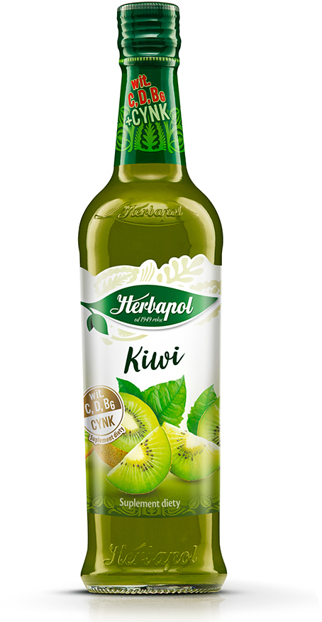 Syrop Herbapol Owocowa Spiżarnia, kiwi, 420ml