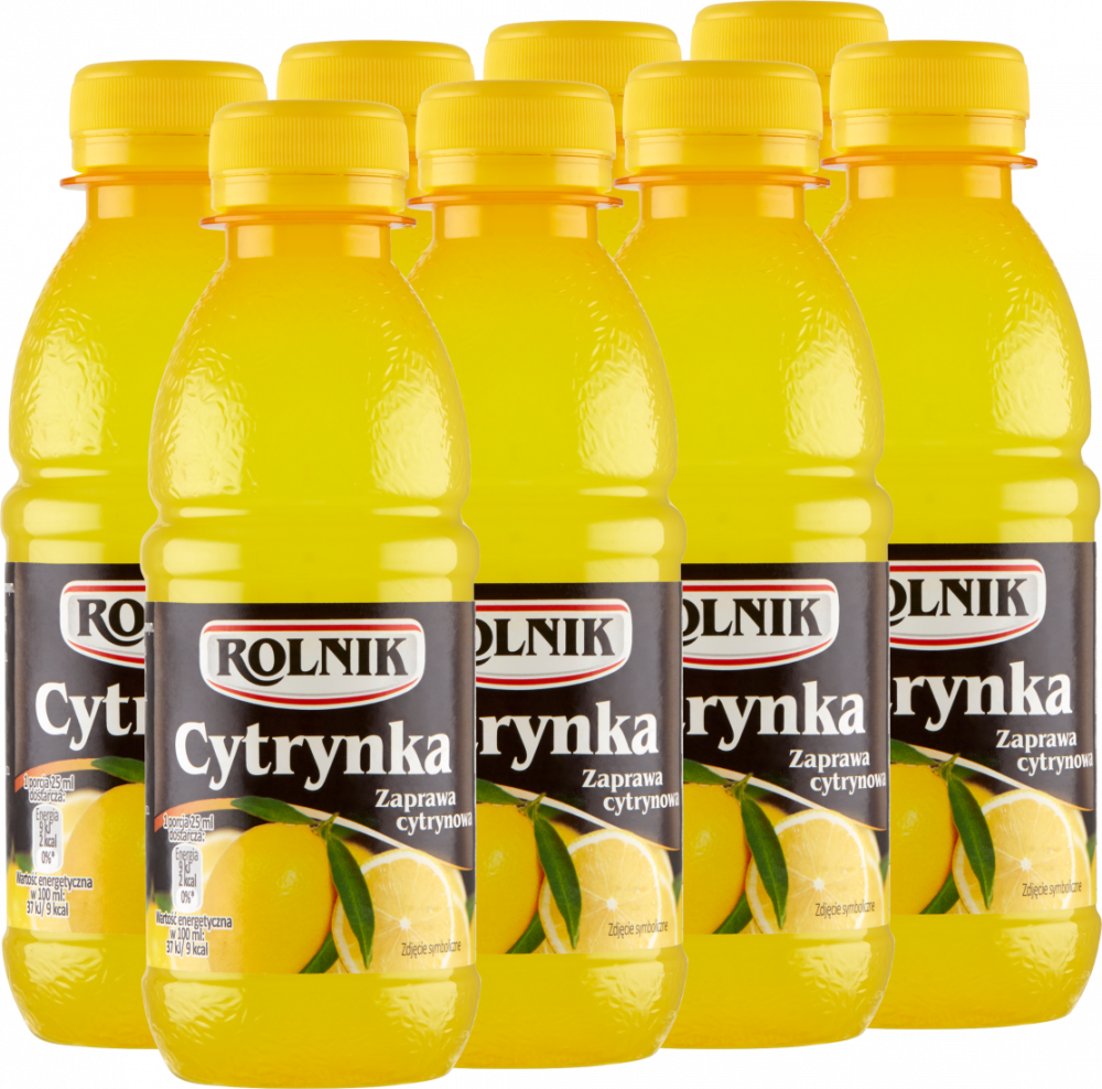 8x Zaprawa cytrynowa Rolnik Cytrynka, 200ml, 1 sztuka