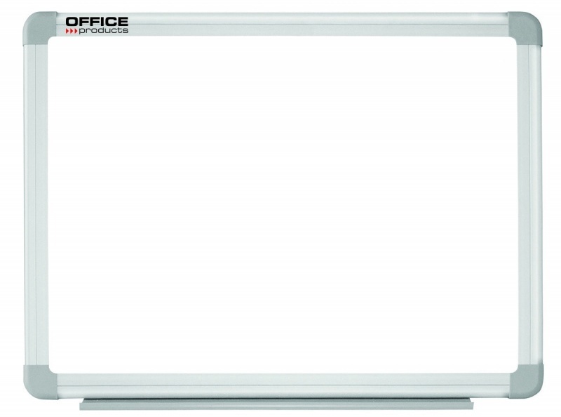 Outlet: USZKODZONE OPAKOWANIE Tablica suchościeralna magnetyczna Office Products, w ramie aluminiowej, lakierowana, 180x120cm, biały