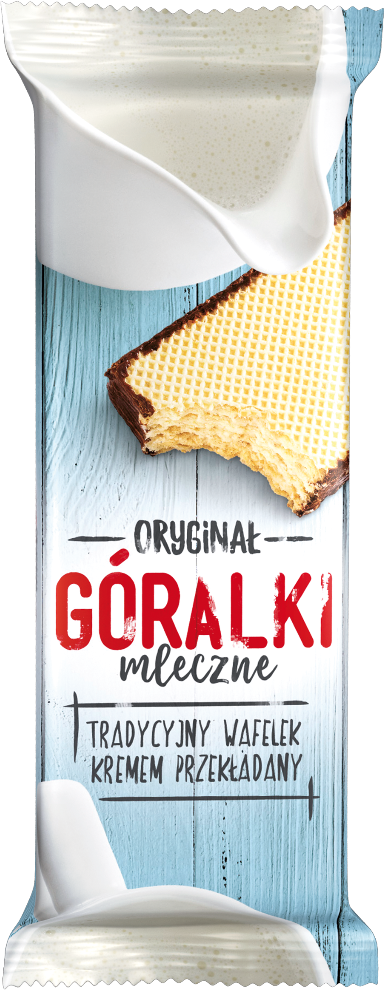 Wafelek Góralki, mleczny, 45g