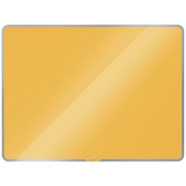 Tablica szklana magnetyczna Leitz Cosy, 80x60cm, żółty