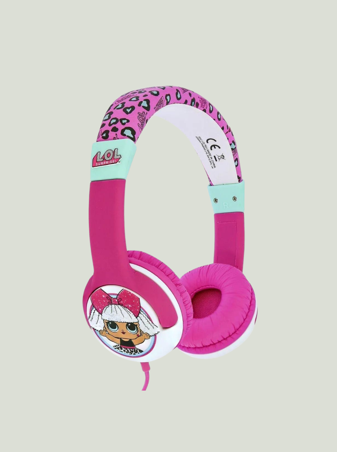 Słuchawki dla dzieci 3-7 Y - L.O.L. SURPRISE! MY DIVA PINK OTL Technologies