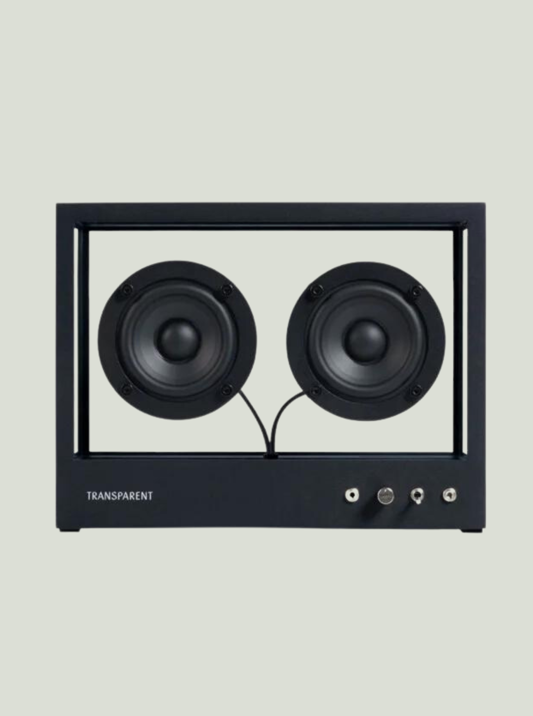 Głośnik Small Transparent Speaker Black TRANSPARENT