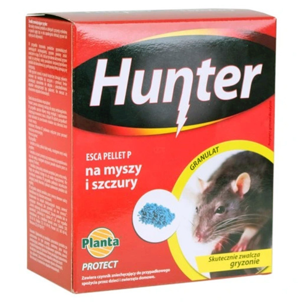 Granulat na myszy i szczury 150g Hunter