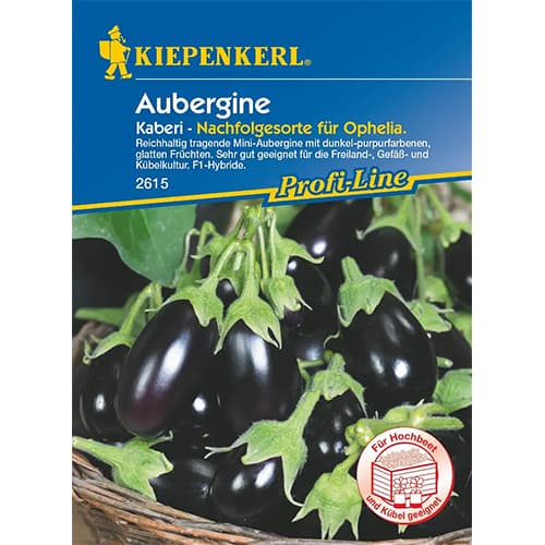 1 szt, Aubergine Kaberi F1 - Samen: Ilość w opakowaniu: 1 Stück