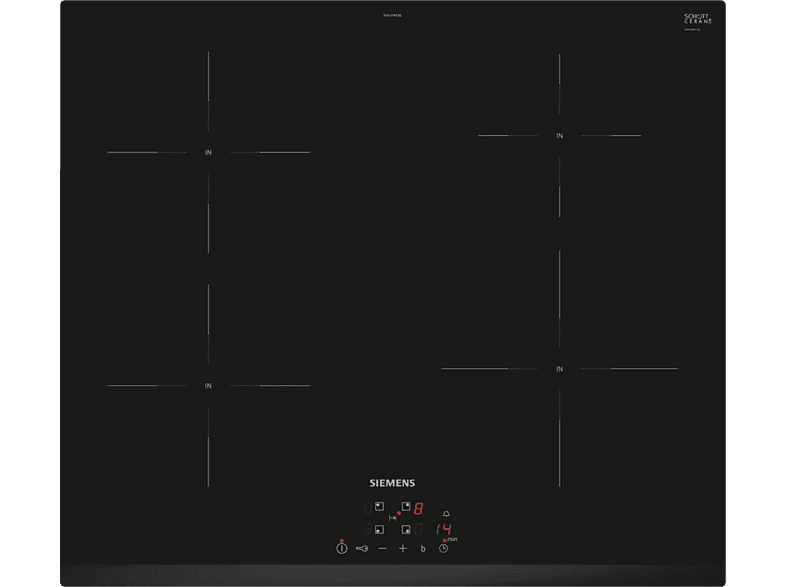 Płyta indukcyjna do zabudowy SIEMENS EH631BEB6E Czarny