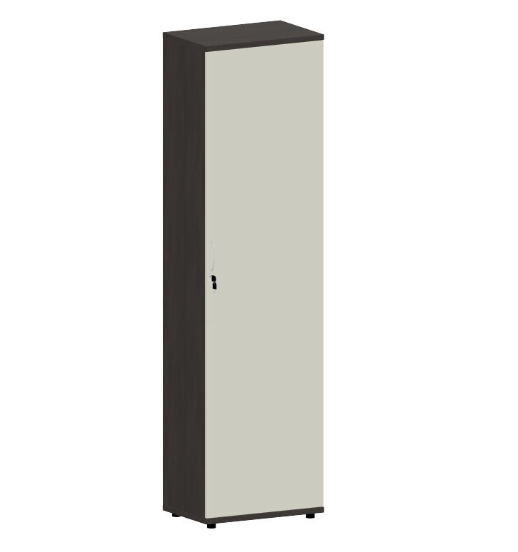 HEBE TS615 szafa ubraniowa 60,2x40x219,5h (Kolor korpusu: Dąb Lindberg)