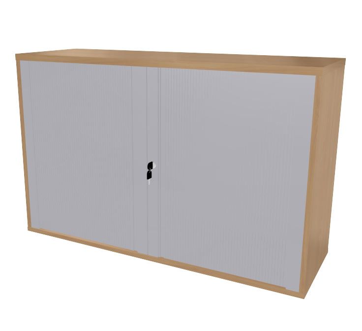 HEBE TS144 nadstawka z żaluzją 120,2x40x76h (Kolor korpusu: Biel Arktyczna)