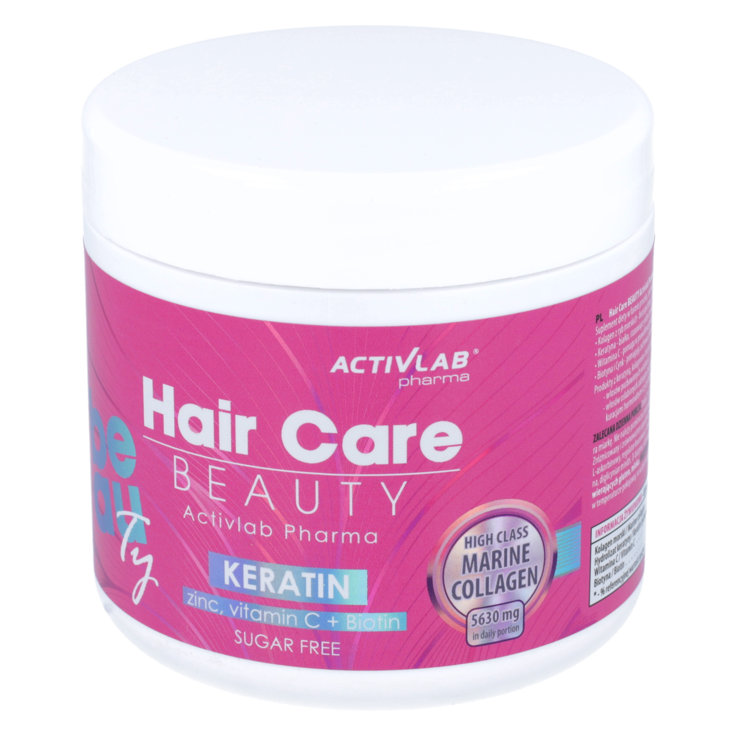 Activlab pharma hair care beauty, proszek do rozpuszczania, 200 g