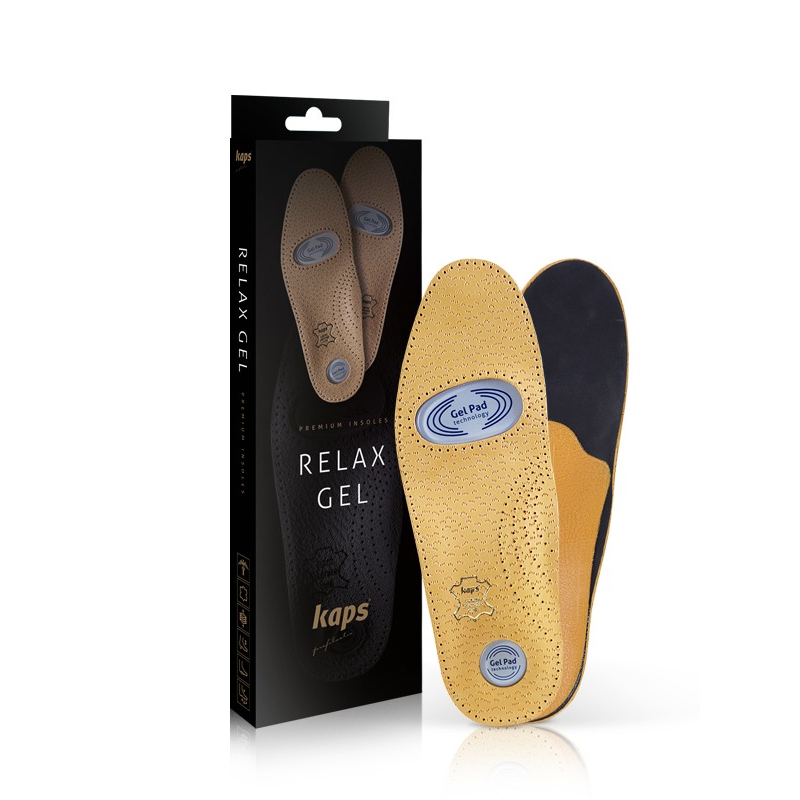 Kaps - wkładki ortopedyczne relax gel, rozmiar 42, 1 para