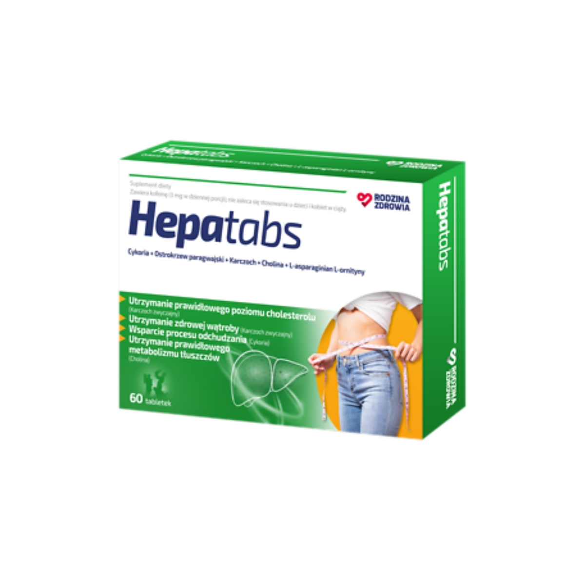Rodzina zdrowia hepatabs, 60 tabletek
