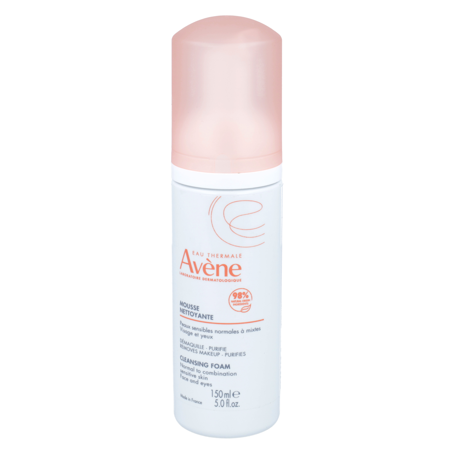 Avene eau thermale - pianka oczyszczająca, 150 ml