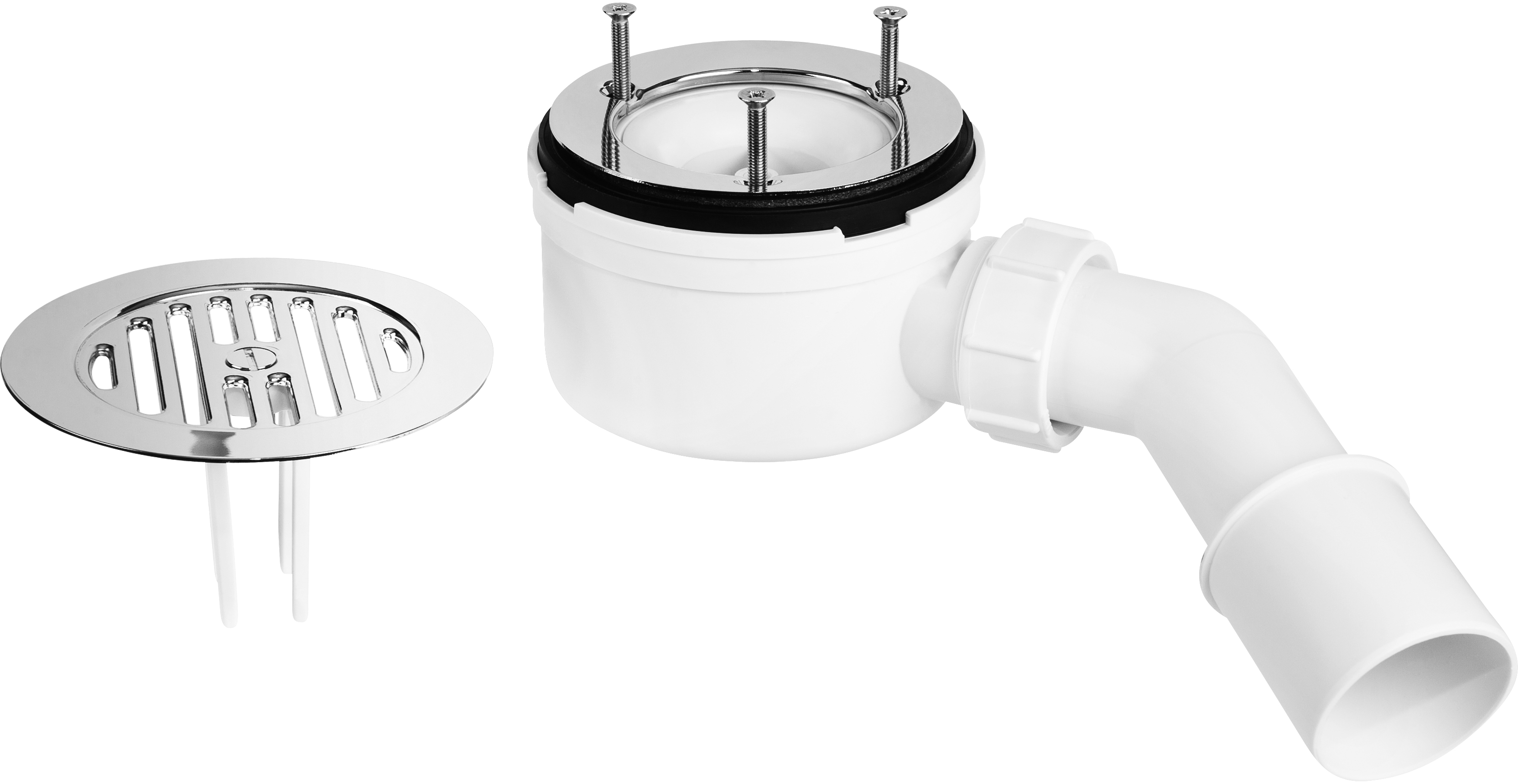 McAlpine syfon do brodzika chrom MP2730L3H-SL