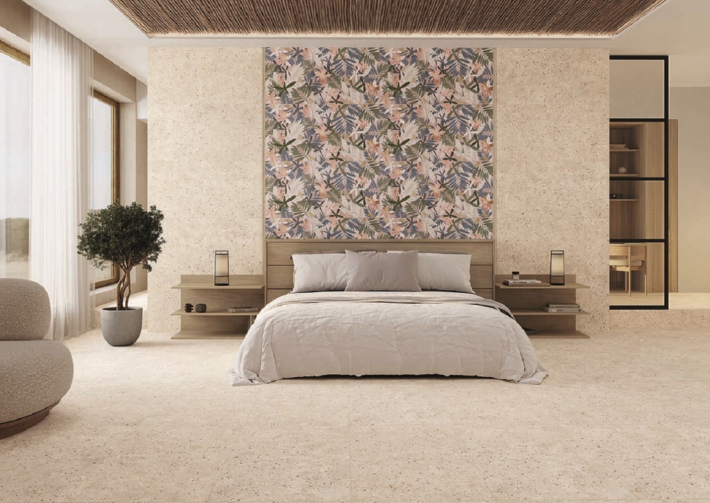 Rocersa Mediterranean Greige płytka ścienno-podłogowa 120x60 cm mix kolorów