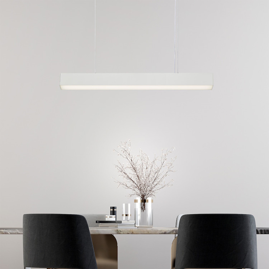 Light Prestige Luci inteligentna lampa wisząca 1x32 W biała LP14011PMWHSmart