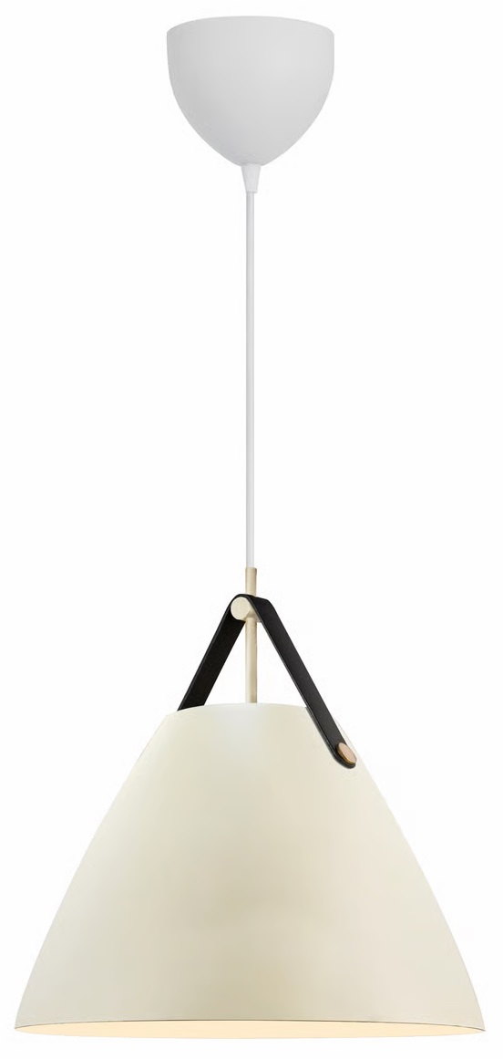 Nordlux Strap lampa wisząca 1x40 W beżowa 84343008