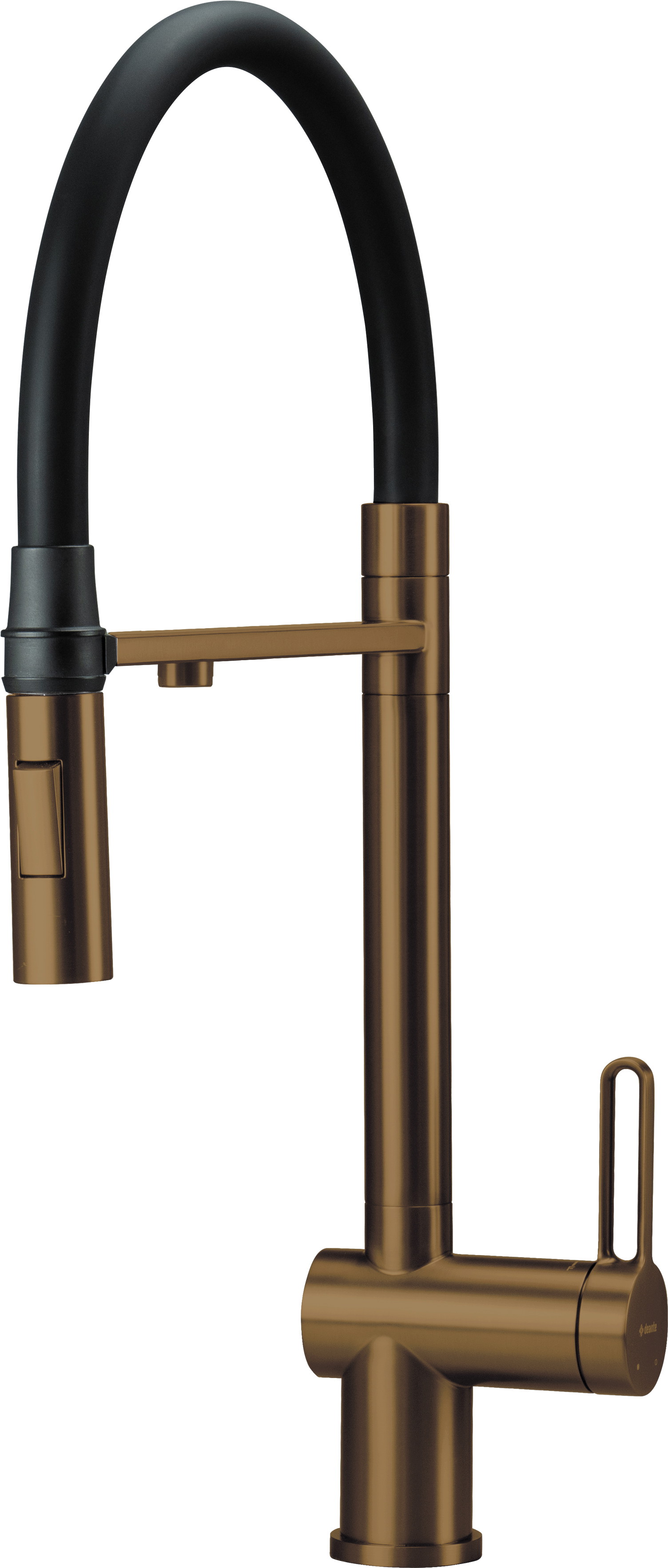 Deante Magnetic bateria kuchenna stojąca brąz szczotkowany BRM_C75M