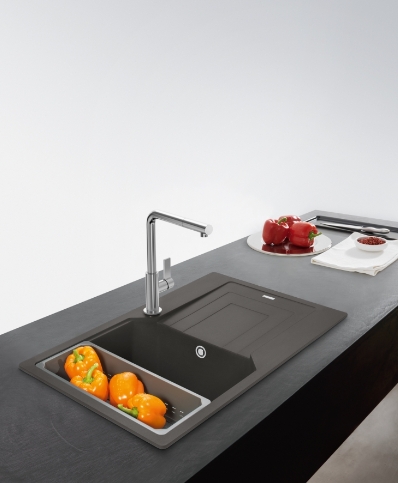 Franke Urban zlewozmywak granitowy 86x50 cm łupkowy szary 114.0716.365