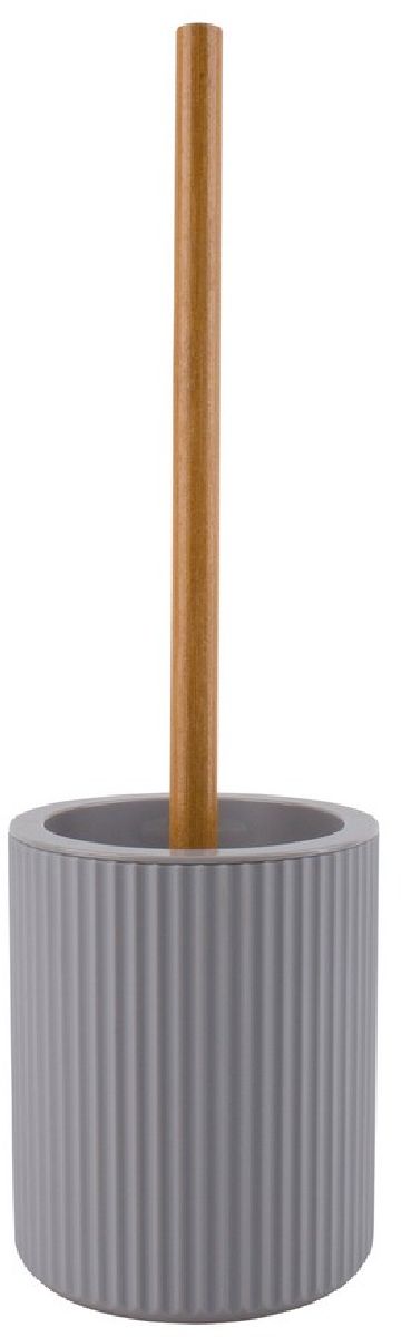 AWD Interior Rayon szczotka toaletowa stojąca szary/brązowy AWD02191637