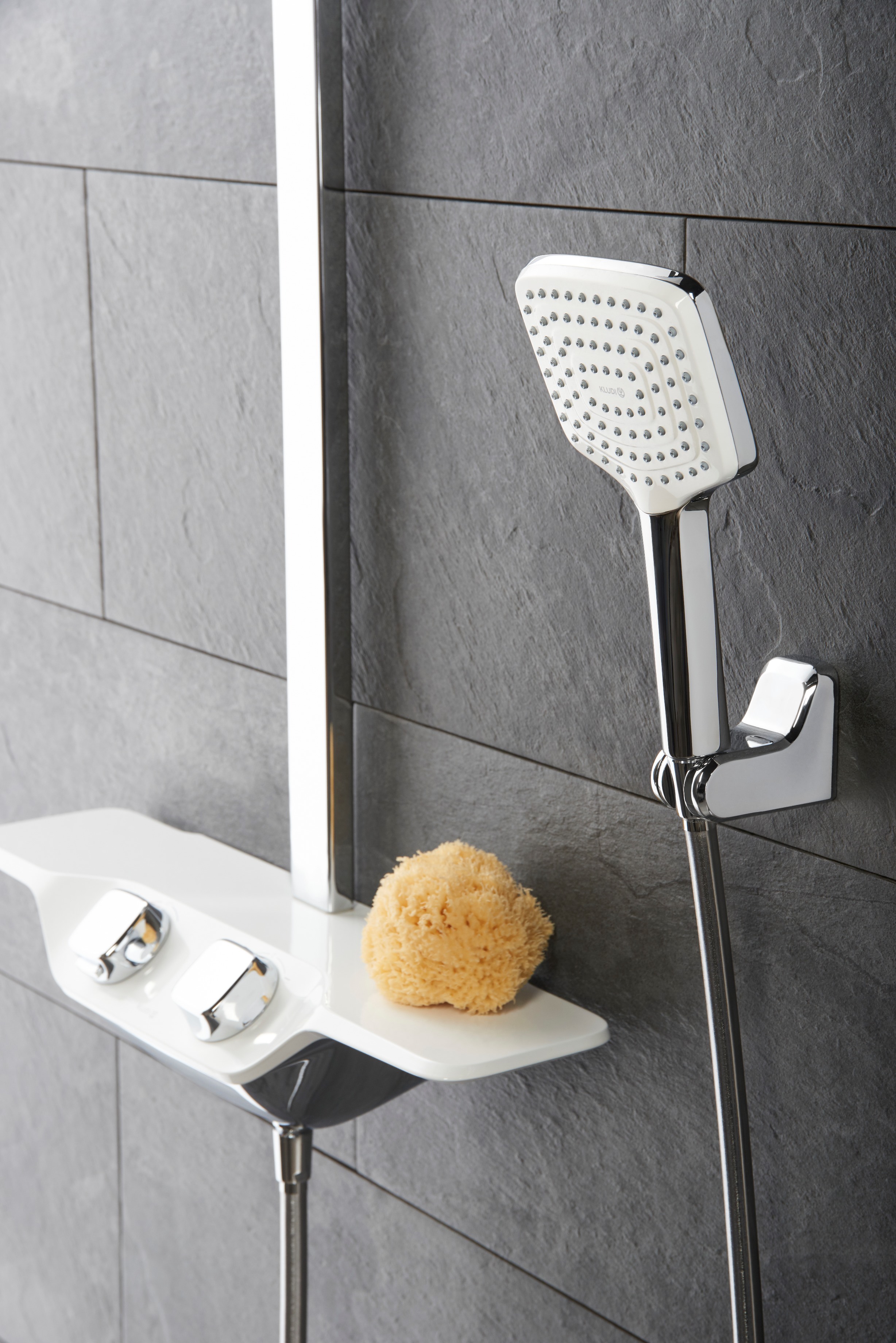 Kludi Freshline uchwyt prysznicowy ścienny chrom 6455205-00 - Wysyłka w 24h