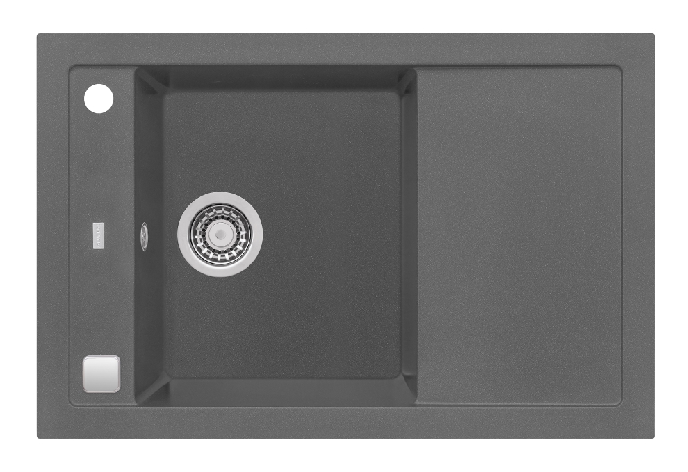 Alveus Formic 30 zlewozmywak 1-komorowy 76x50 cm Granital Plus steel-G04M 4403004