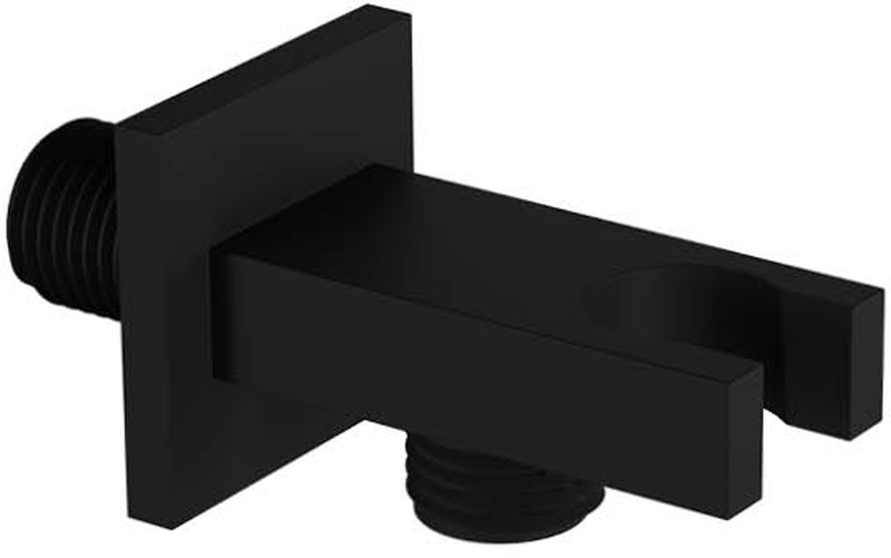 Excellent przyłącze kątowe z uchwytem czarny mat AREX.1022BL