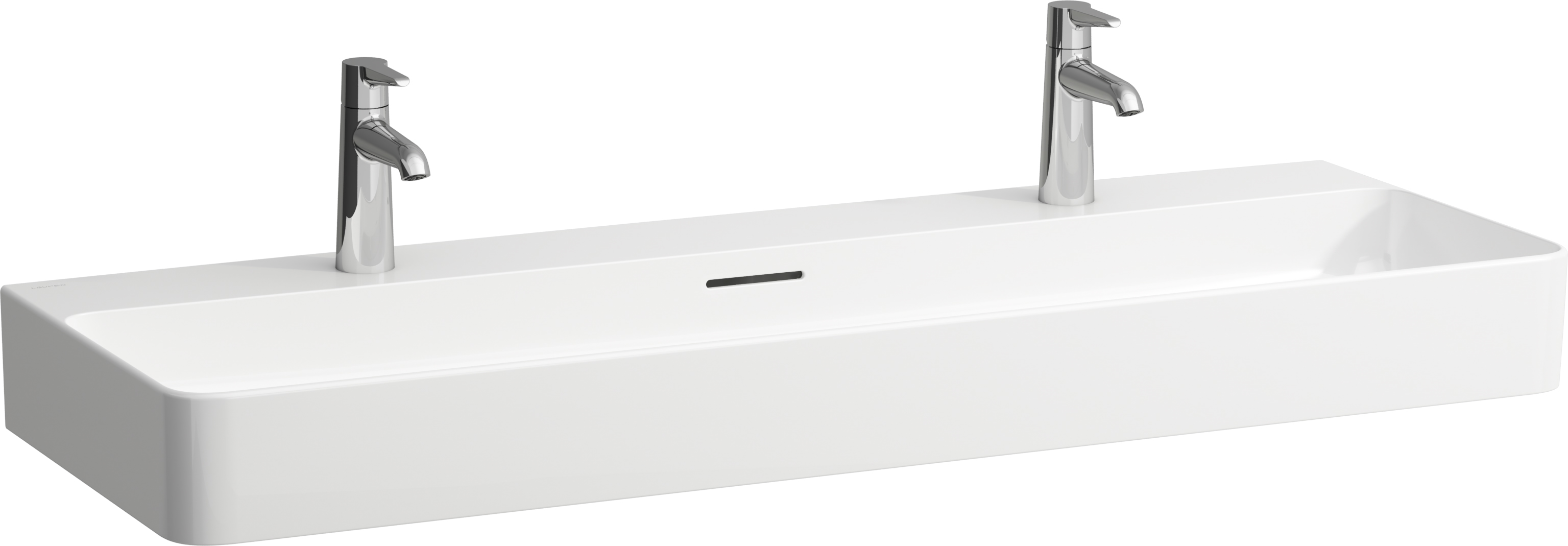 Laufen Val umywalka 120x42 cm prostokątna ścienna biała H8102890001071