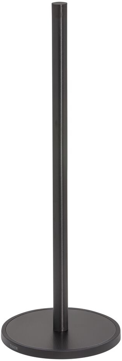 Tiger Tune uchwyt na papier toaletowy stojący szczotkowany czarny mat 13255.3.89.46
