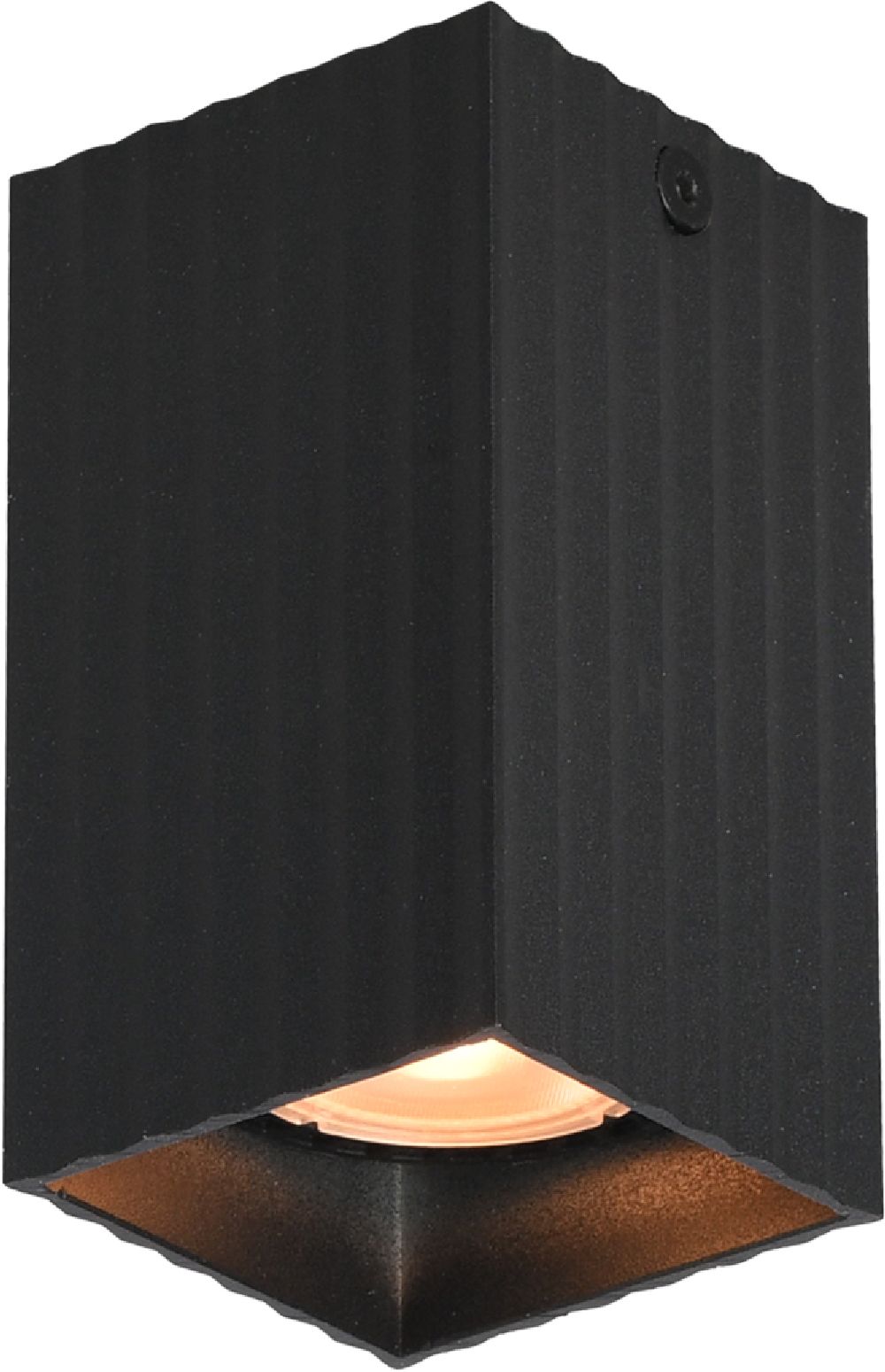 Italux Tecno lampa podsufitowa 1x10 W czarna CLN-37492-S-BK