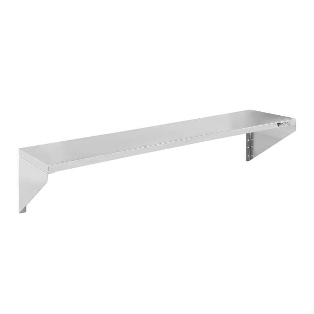 Półka ze stali nierdzewnej 120 x 30cm wzmacniana