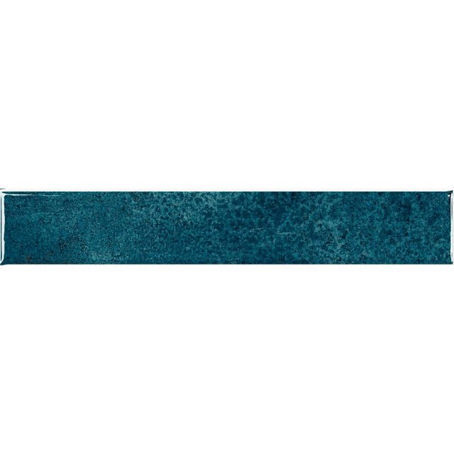 Płytka ścienna hiszpańska VA NIKAIA BLUE błyszcząca 5x30 gat. I