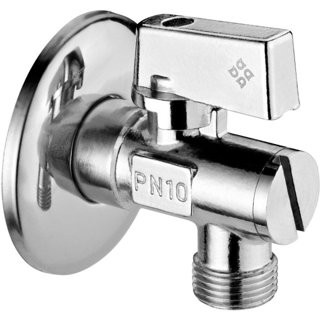 DEANTE Zawór kątowy kulowy z filtrem 1/2" - 3/8", w kartoni