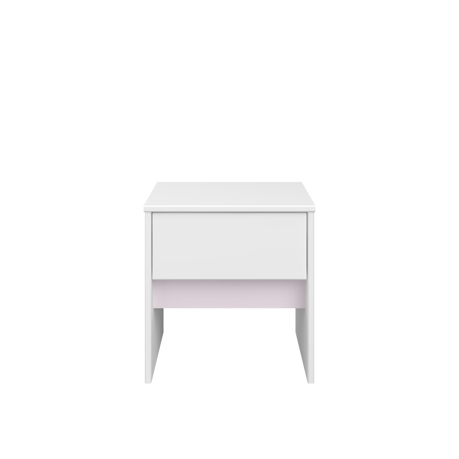 Stolik nocny Pirouette różowy