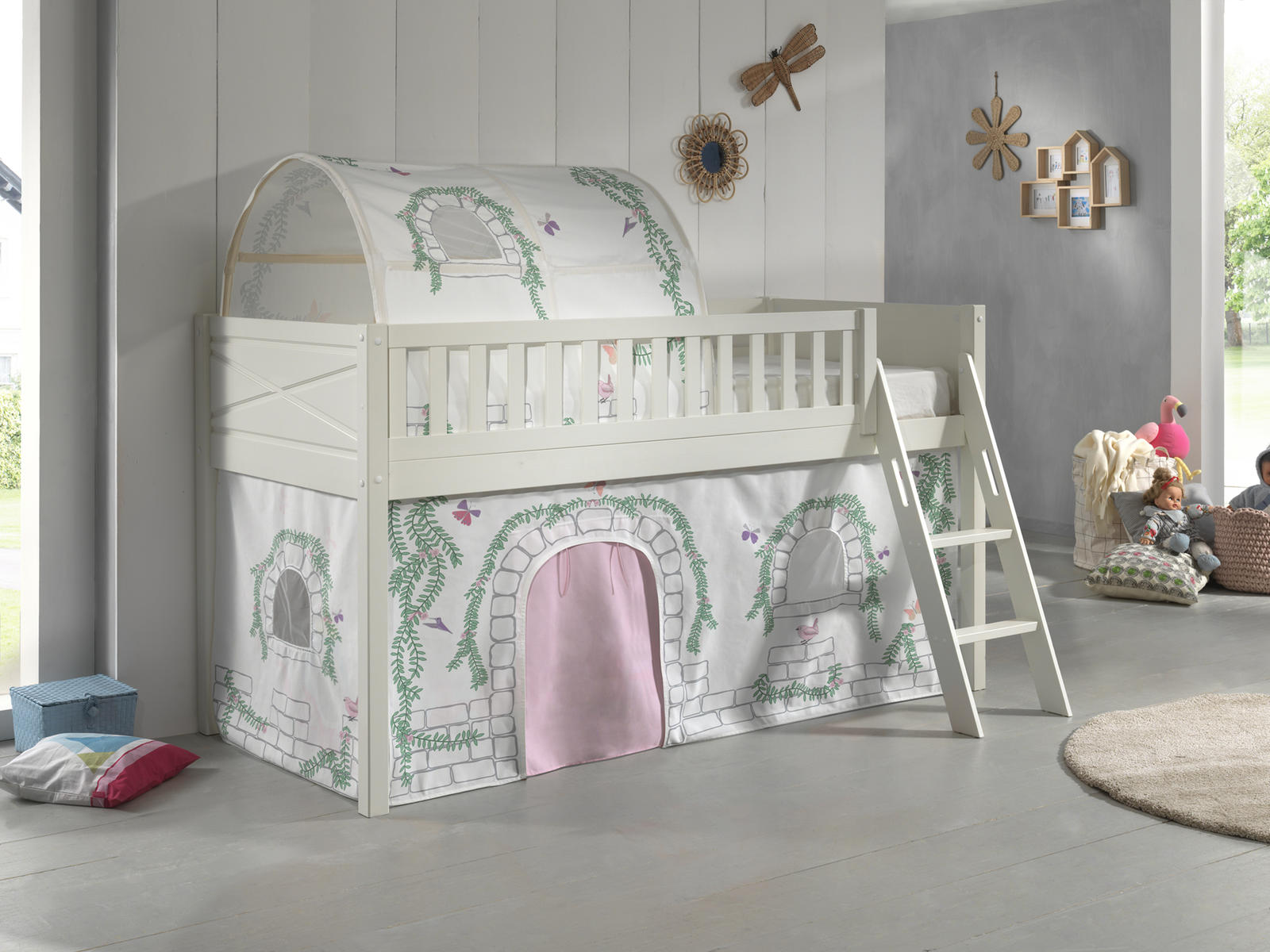 Łóżko dziecięce Scotti Birdy midle