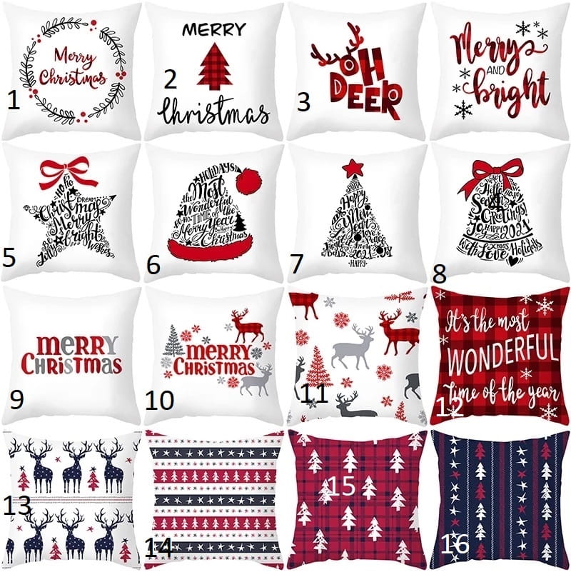 Poszewki świąteczne na Boże Narodzenie Christmas 45 cm