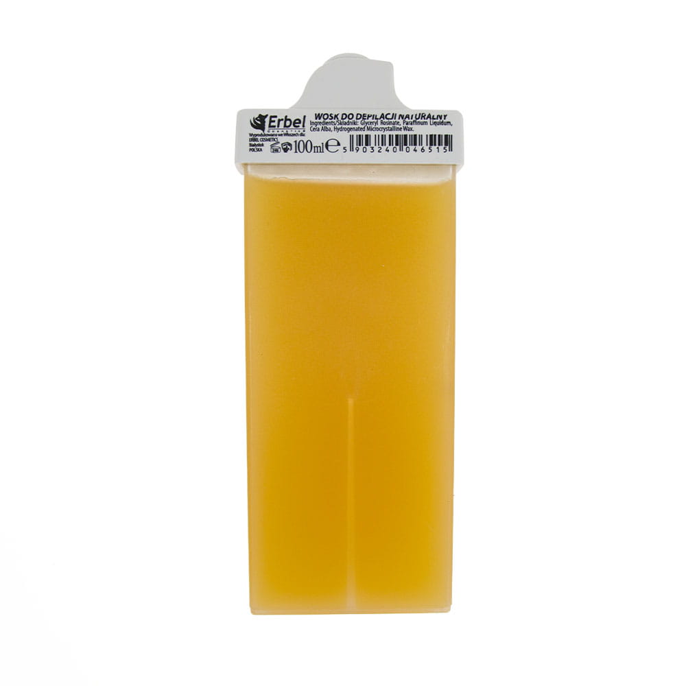 Wosk do depilacji wąska rolka Erbel Miód 100 ml